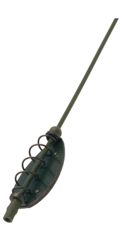 Lapos spirális féderkosár gubangátló csővel - 14gr (2 db/cs)