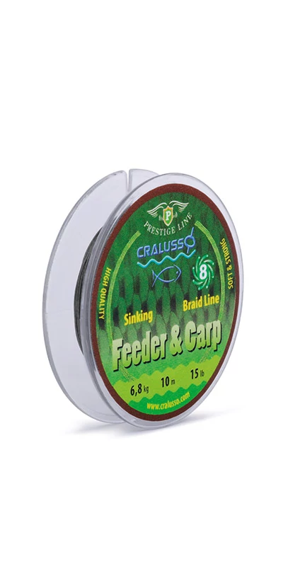 Feeder & carp fonott előke horgászzsinór - 2082 -  10-20 lb (10 m)